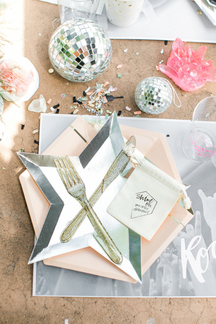 Boho rock n' roll kids birthday party