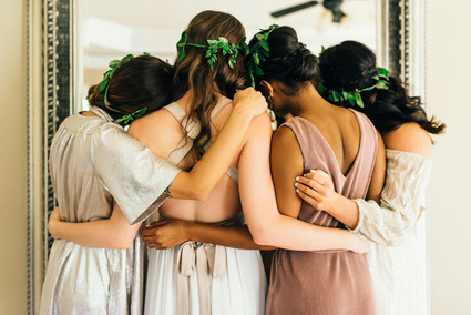 Greenery floral crowns Inspiration