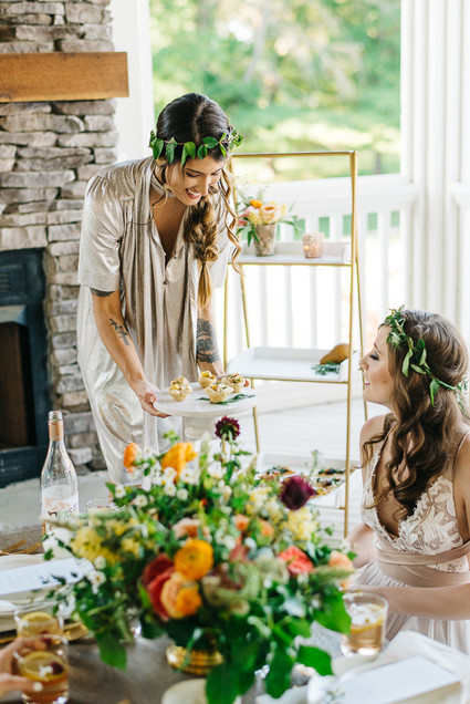 Tips for hosting a Summer Solstice bridal brunch
