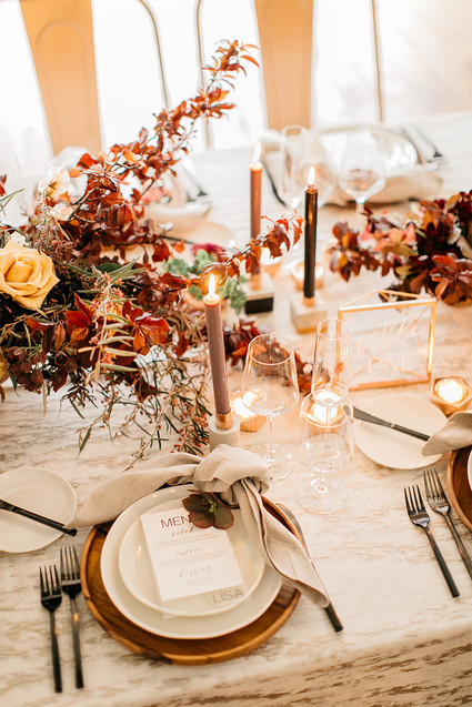 Modern place setting Inspiration