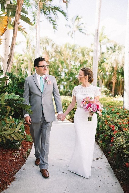 Summer Florida wedding on Marco Island