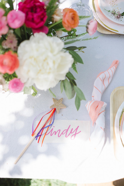 Fairy princess birthday party