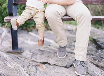 Seaside family maternity photos