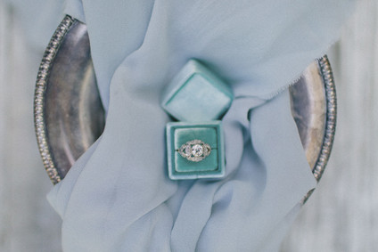 Turquoise ring box