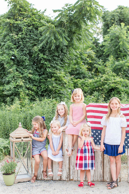 4th of July kids styled shoot