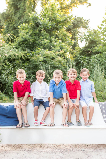 4th of July kids styled shoot