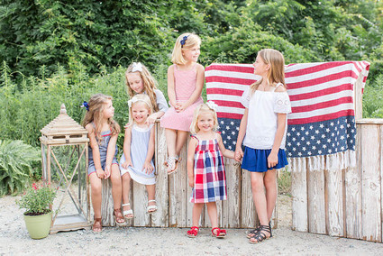 4th of July kids styled shoot