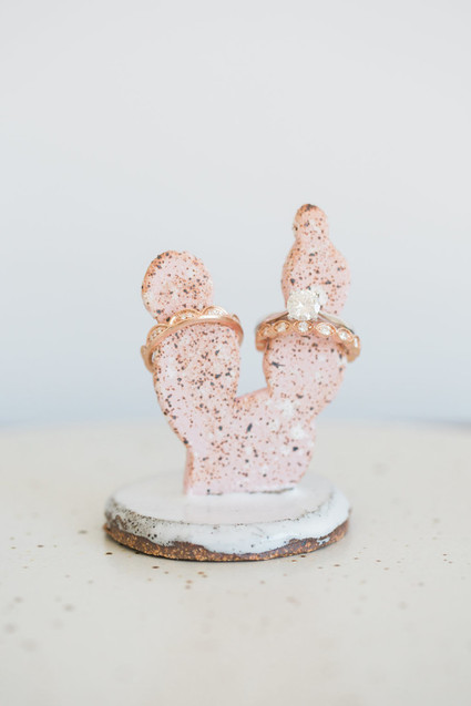 Diamond alternative engagement and wedding rings