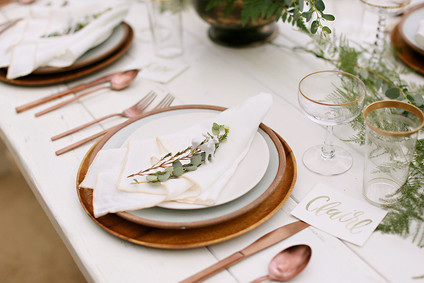 Pretty, rustic baby shower