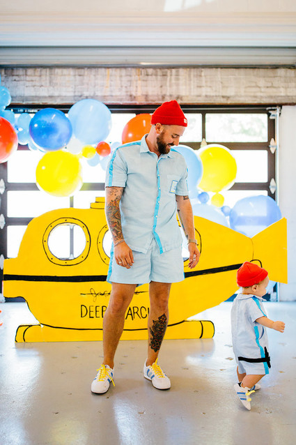The Life Aquatic 1st birthday party
