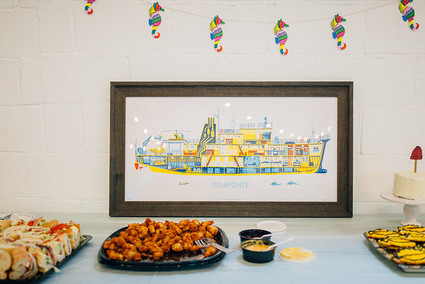 The Life Aquatic 1st birthday party Inspiration