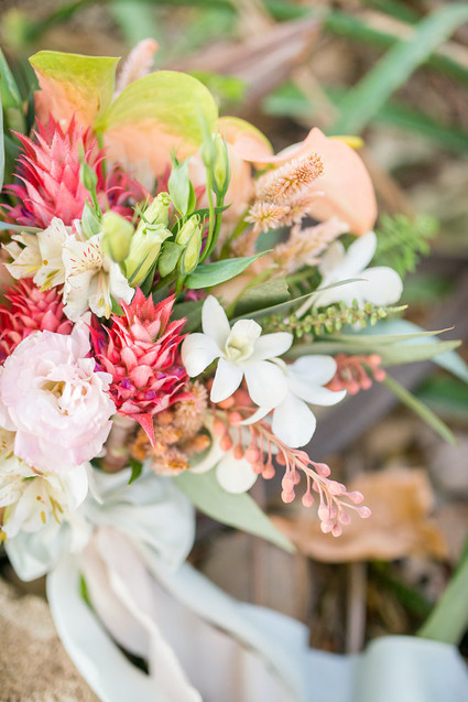 tropical costa rica wedding bouquet