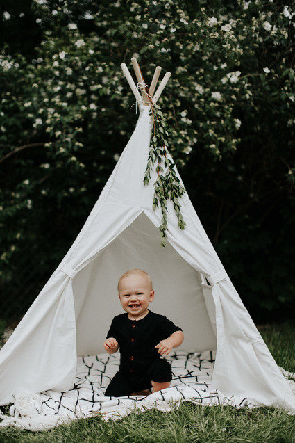Teepee for first birthday Inspiration