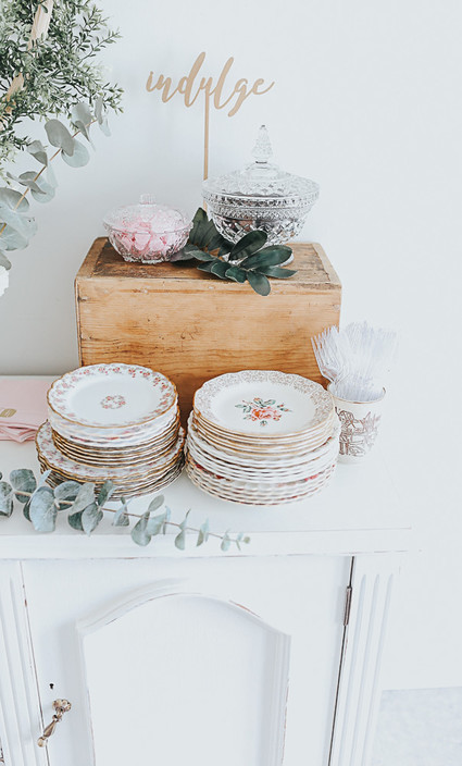 Boho girl's baby shower