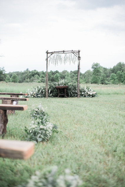 Earthy summer wedding in Michigan