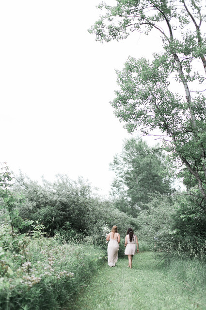 Earthy summer wedding in Michigan