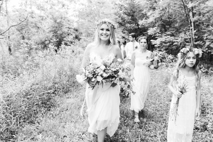 Earthy summer wedding in Michigan
