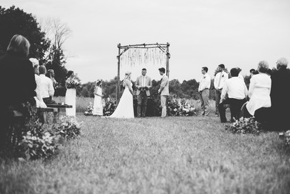 Earthy summer wedding in Michigan