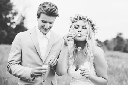 Earthy summer wedding in Michigan