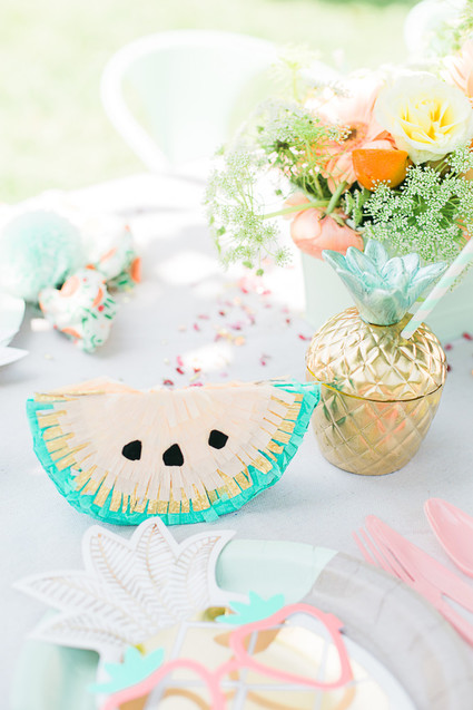 Tutti Frutti tropical second birthday