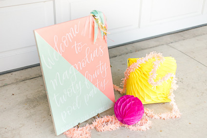 Tutti Frutti tropical second birthday