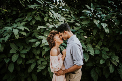 Bok Tower Garden engagement shoot