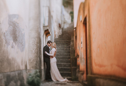 intimate Amalfi Coast elopement in Furore