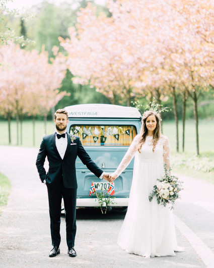 VW van for wedding photos Inspiration
