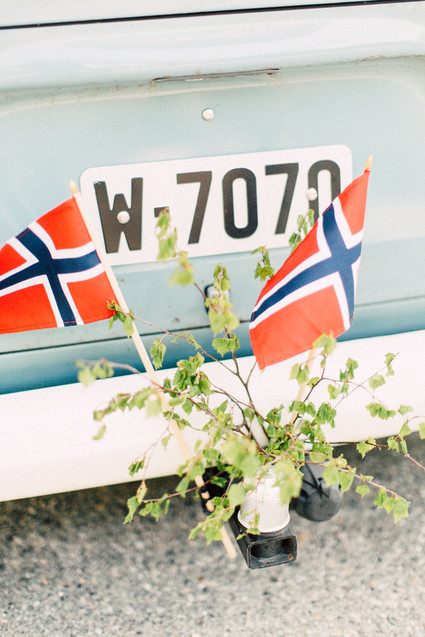 Modern DIY wedding in Oslo