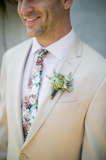 DIY Fall boutonnière