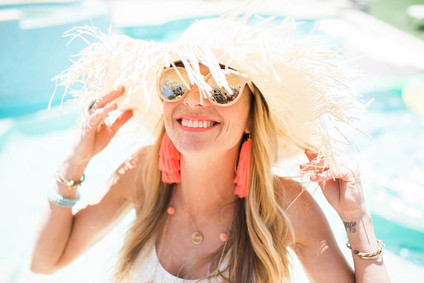 Pool party baby shower