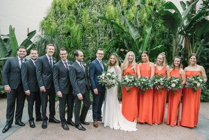 Modern DTLA wedding at the Millwick