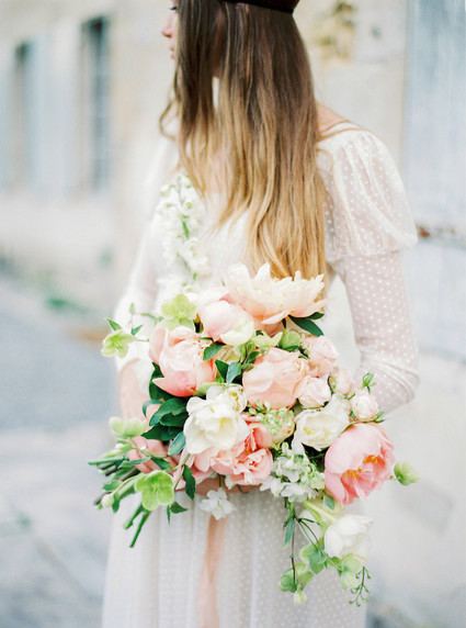 peony bridal bouquet