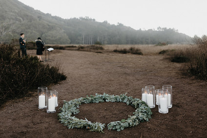 Intimate Big Sur wedding Inspiration