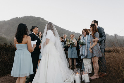 Intimate Big Sur wedding