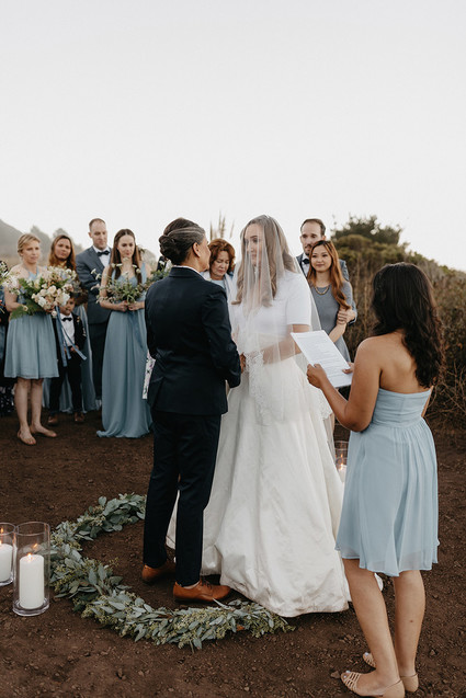 Intimate Big Sur wedding