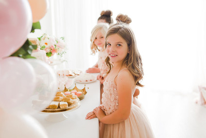 pink and gold ballet-inspired birthday party