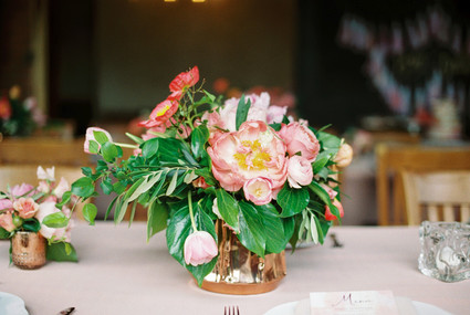 Peony arrangement