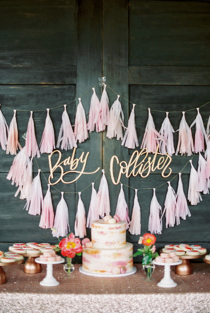 fringe garland decor Inspiration