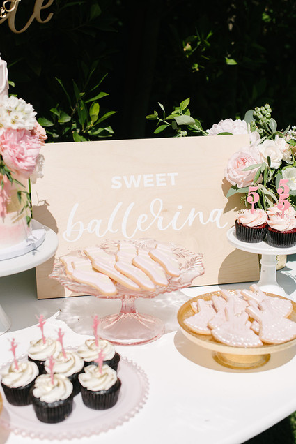 Ballerina 5th birthday Inspiration