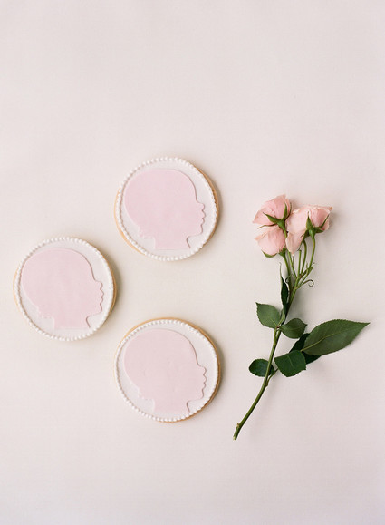 baby silhouette cookies