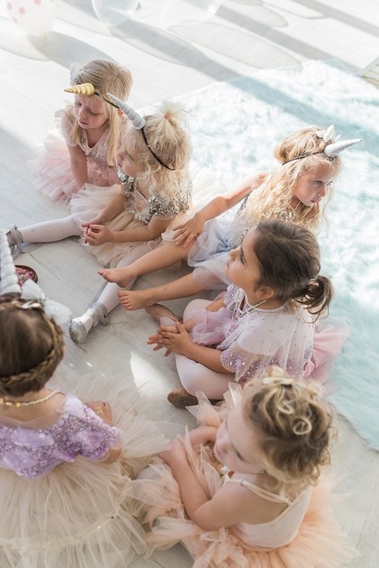 unicorn dress-up party