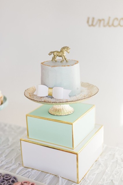 unicorn birthday cake