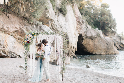 Intimate Italian Riviera elopement Inspiration