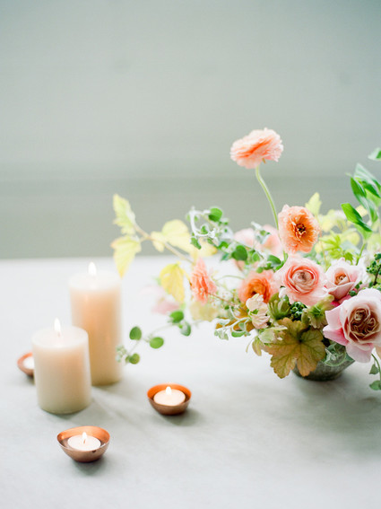 Delicate fall floral ideas
