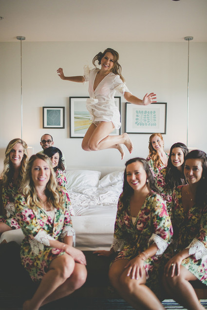 bride jump shot