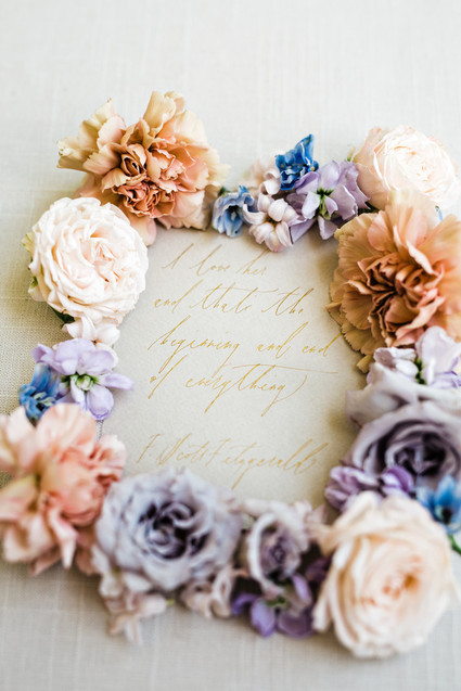 French impressionist inspired wedding ideas