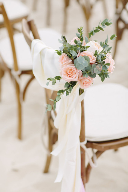 pink watercolor-inspired beach wedding in Phuket, Thailand