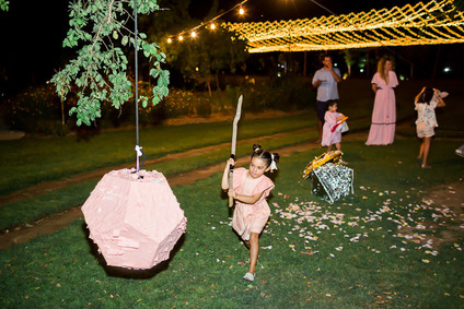 floral party at Flora Farms in Cabo
