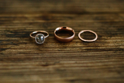 rough cut diamond engagement ring